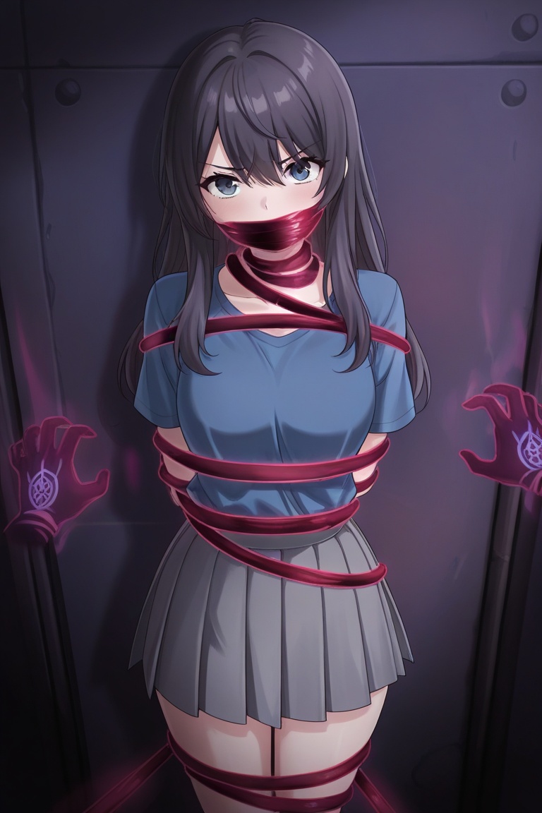 1girl,  solo,  bondage on Tensor.Art