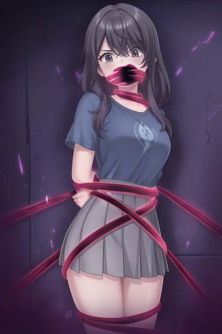 1girl,  solo,  bondage on Tensor.Art