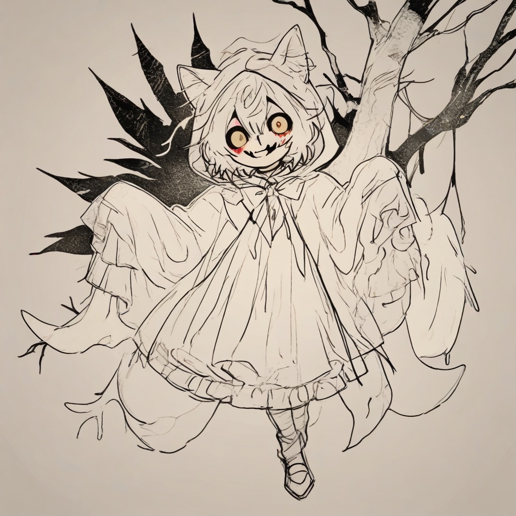 ghost house on Tensor.Art