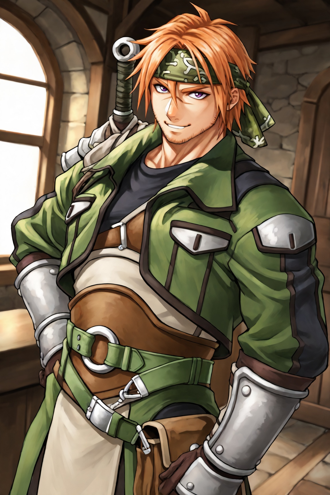 1boy,  standing,  looking viewer on Tensor.Art
