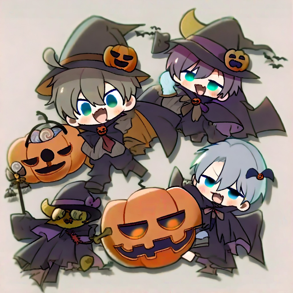 Halloween🎃boys on Tensor.Art