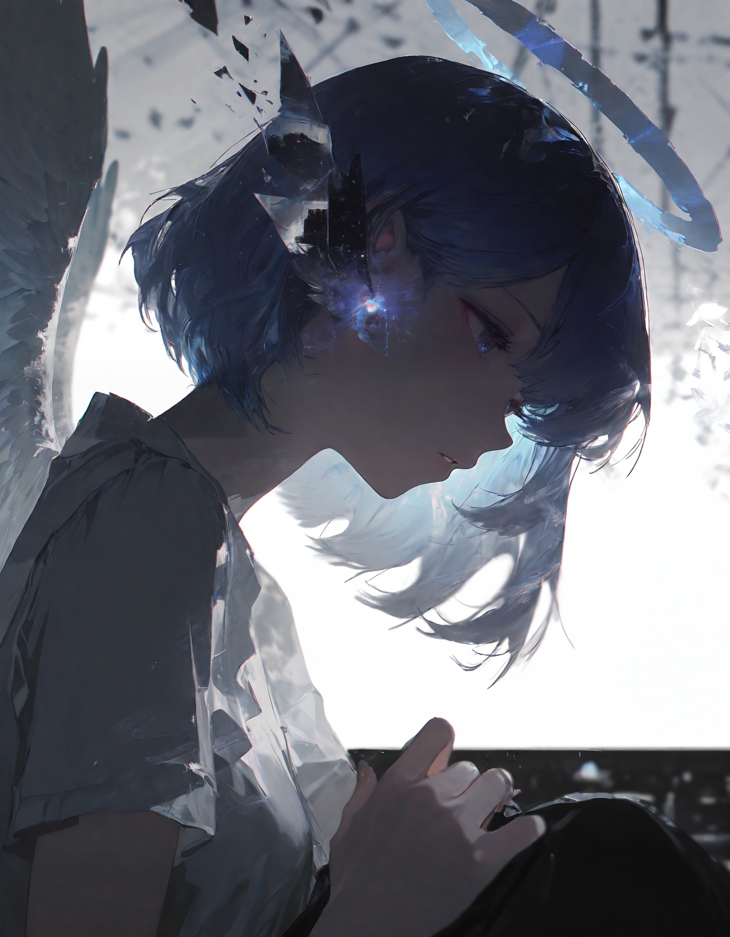 m4ndo_genai_style,  1girl,  solo on Tensor.Art