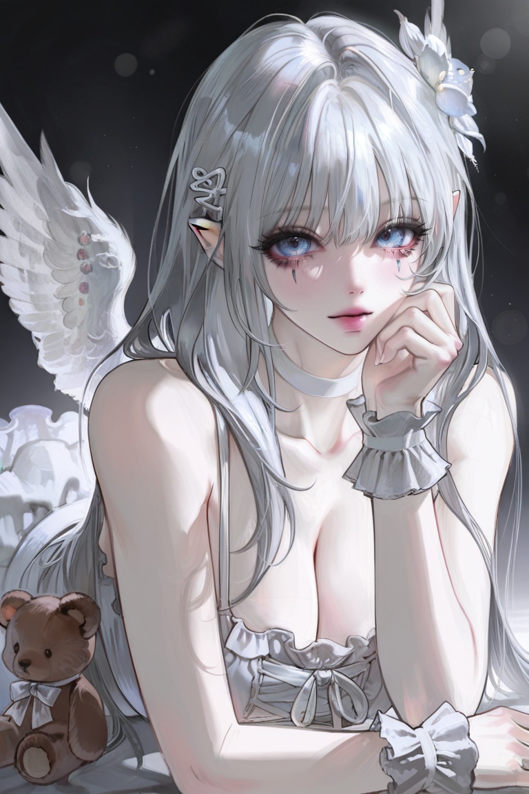 1girl,  solo,  long hair on Tensor.Art