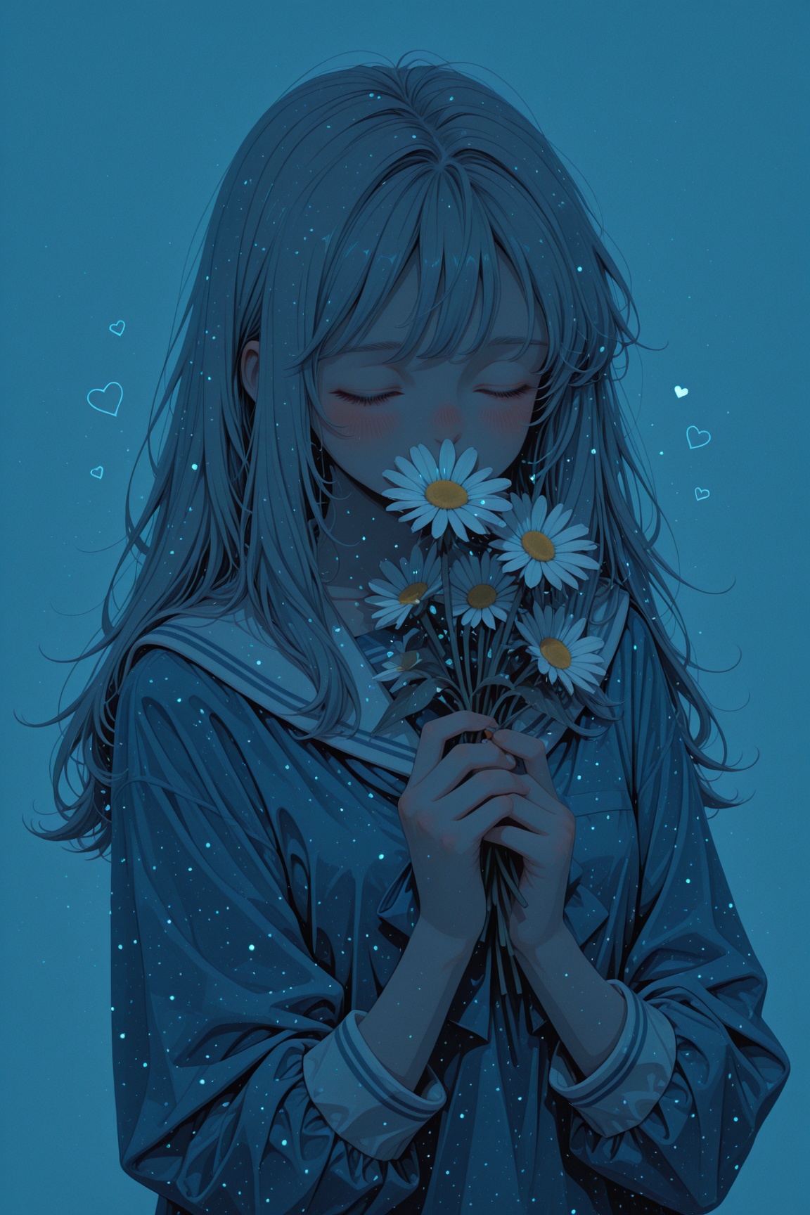 1girl,  flower,  bouquet on Tensor.Art