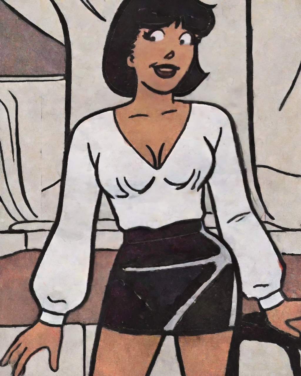 Woman,  solo,  full color on Tensor.Art