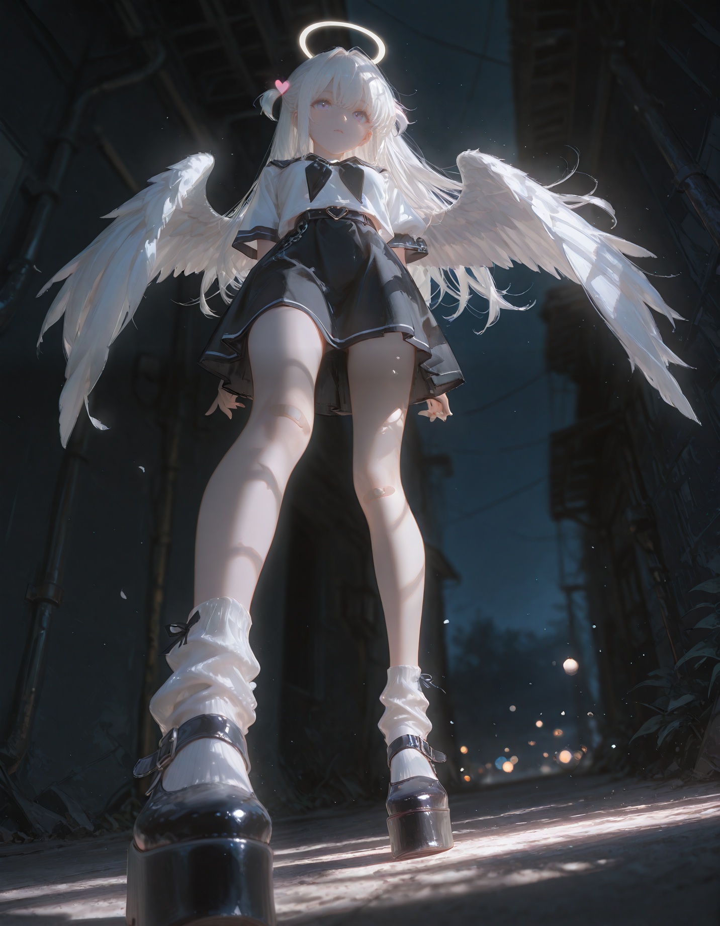 m1qi_illu,  1girl,  wings on Tensor.Art