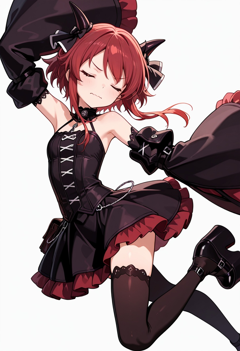 masterpiece,  high quality details,  one leg bent on Tensor.Art