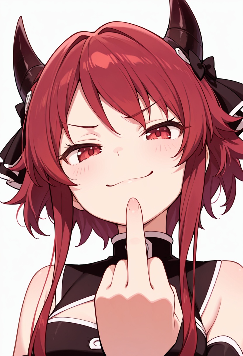 masterpiece,  high quality details,  middle finger on Tensor.Art