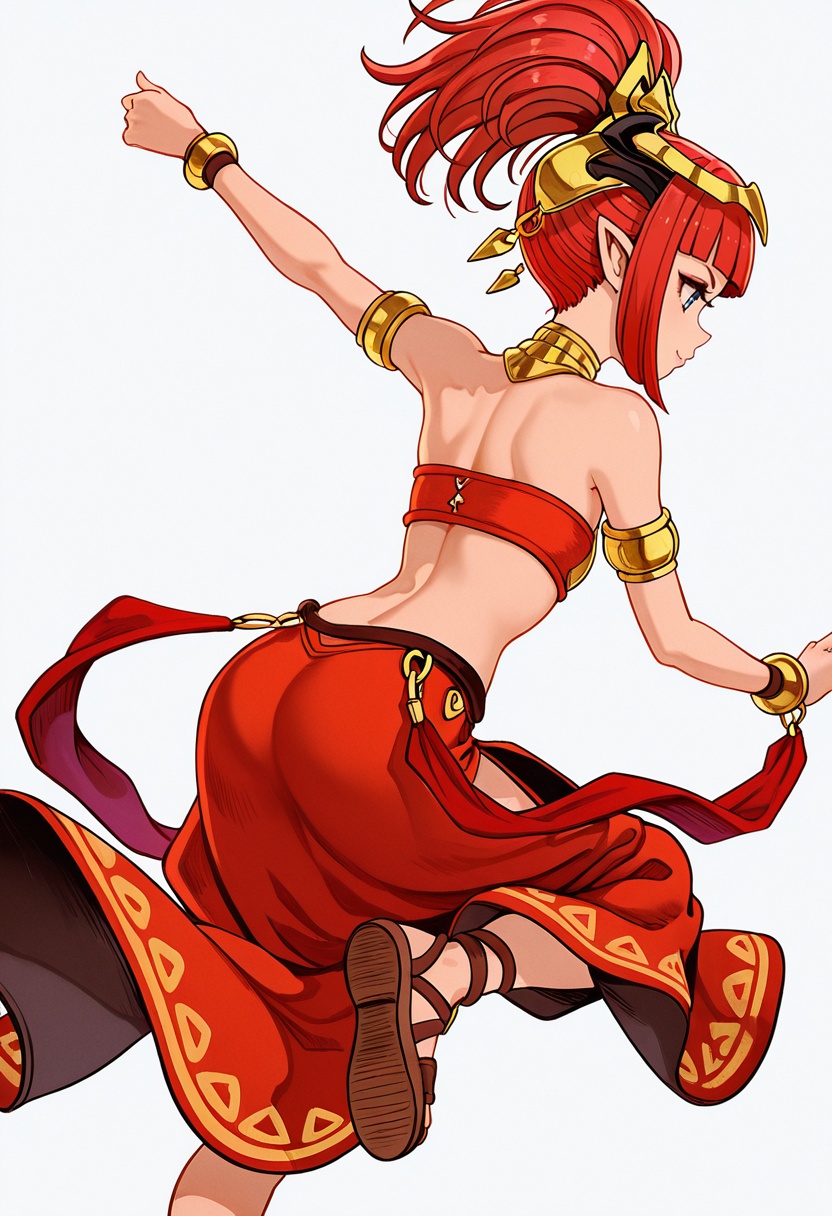 masterpiece,  high quality details,  one leg bent on Tensor.Art