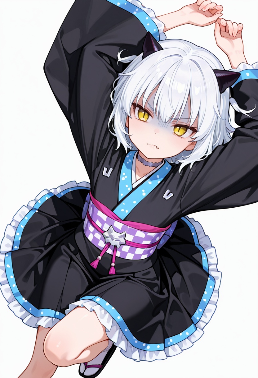 masterpiece,  high quality details,  one leg crossed over other on Tensor.Art