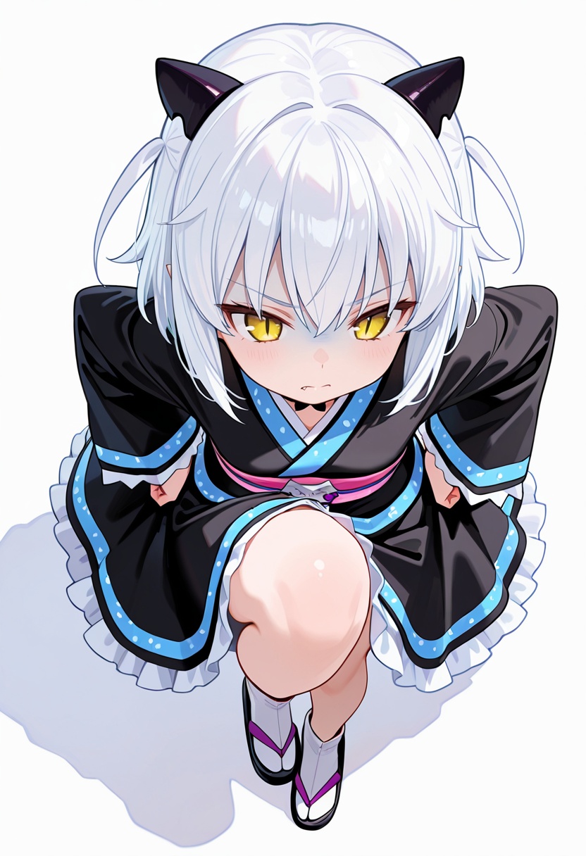 masterpiece,  high quality details,  one knee raised to chest on Tensor.Art