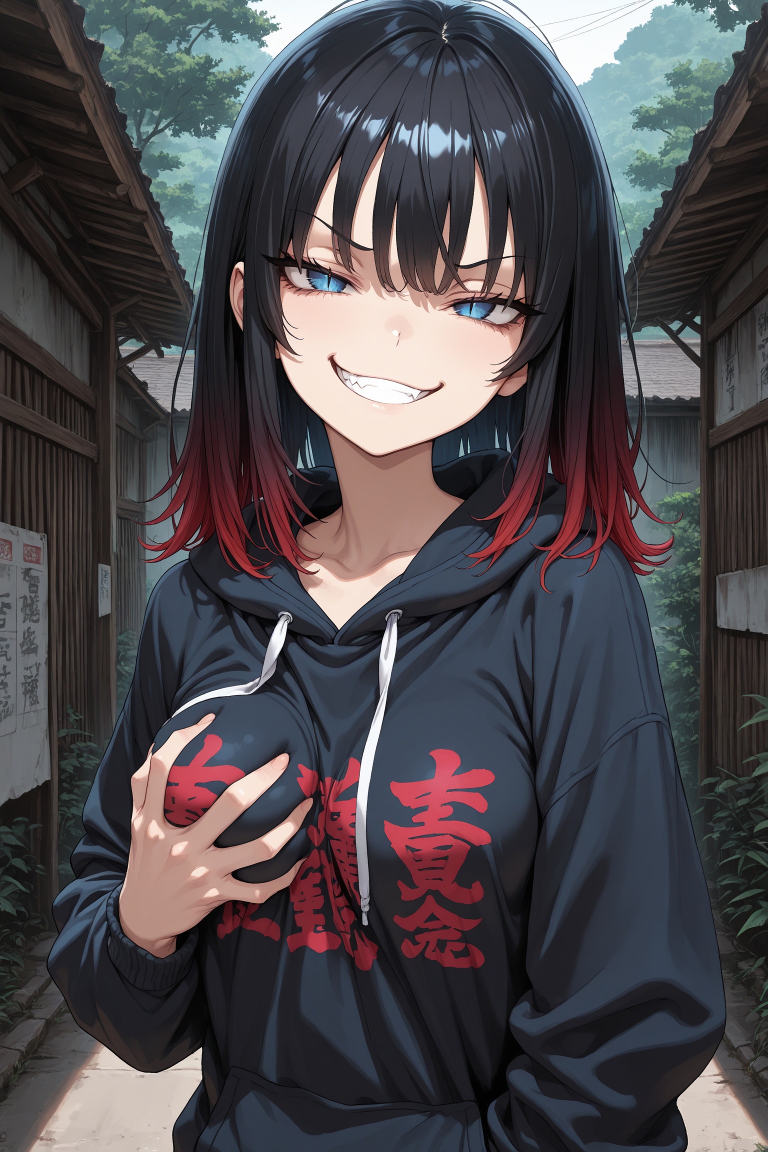 1girl,  bangs,  scenery on Tensor.Art
