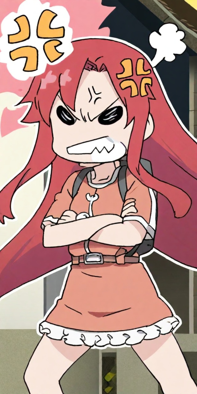 1girl,  veryveryveryangry,  long hair on Tensor.Art