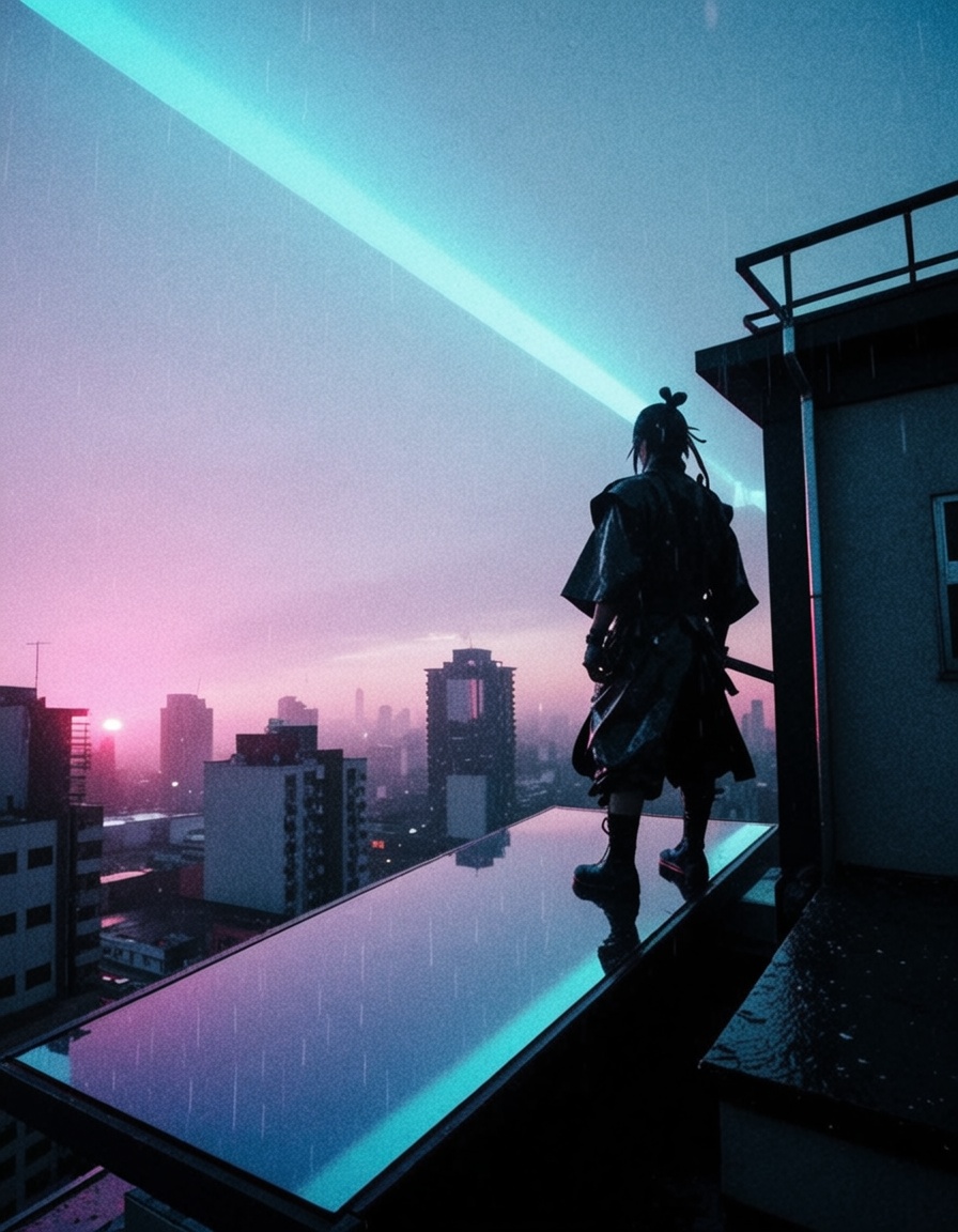ehcyberpunk,  samurai on Tensor.Art