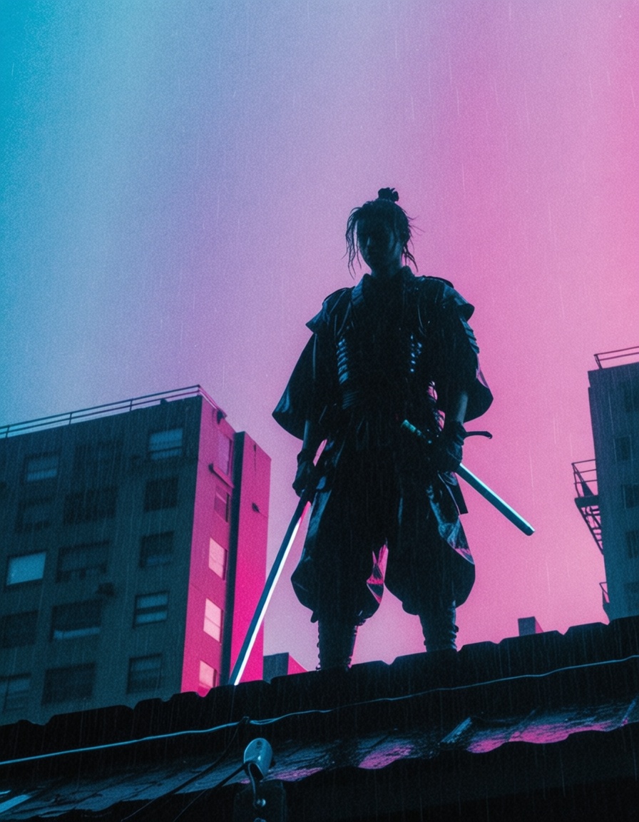 ehcyberpunk,  samurai on Tensor.Art