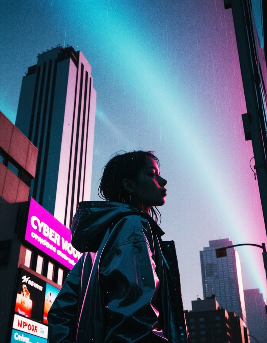 portrait of a girl,  ehcyberpunk on Tensor.Art