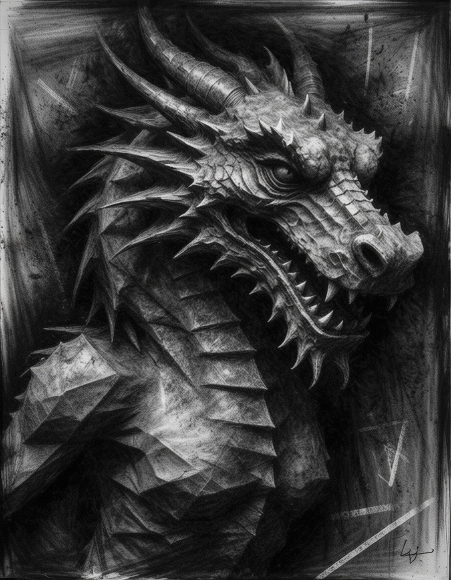 ehcharcoal4,  dragon on Tensor.Art