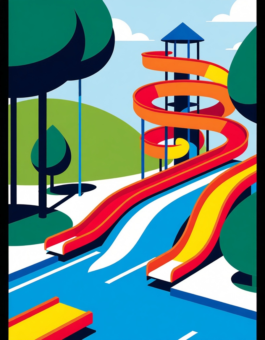 ehvector,  a waterpark on Tensor.Art