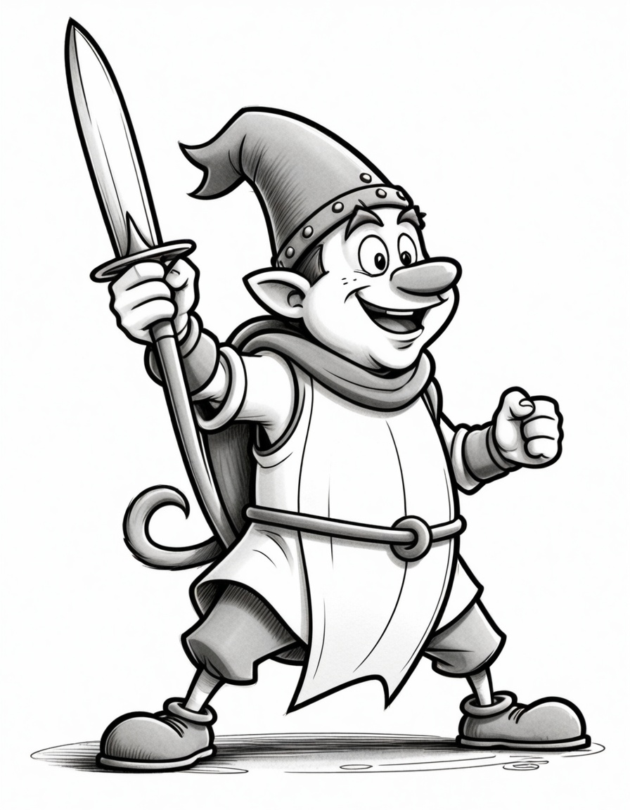 ehcartoon2,  a medieval warrior on Tensor.Art