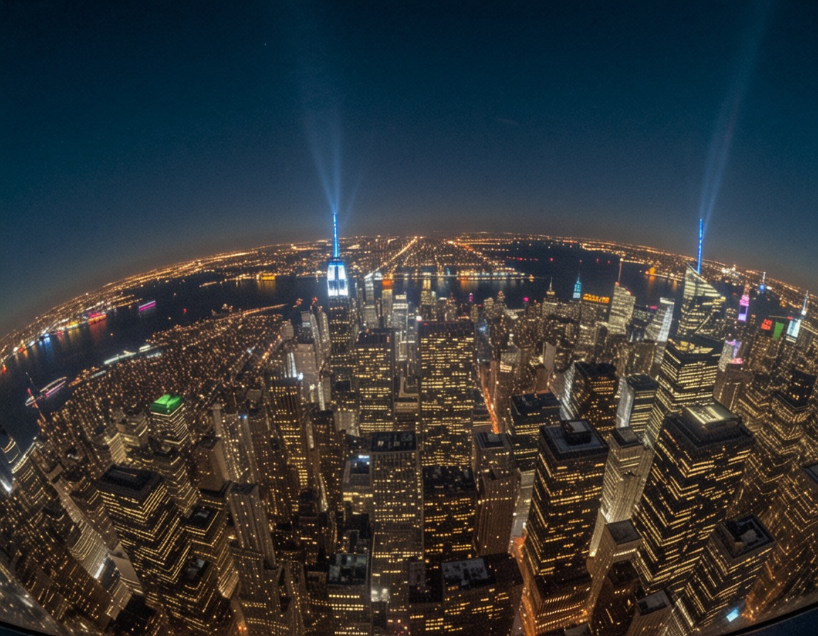 ehgopro,  aerial view of new york on Tensor.Art