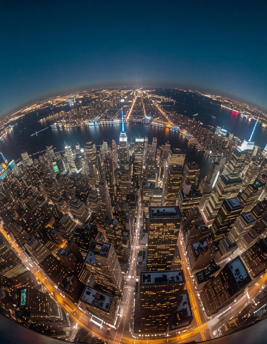 ehgopro,  aerial view of new york on Tensor.Art