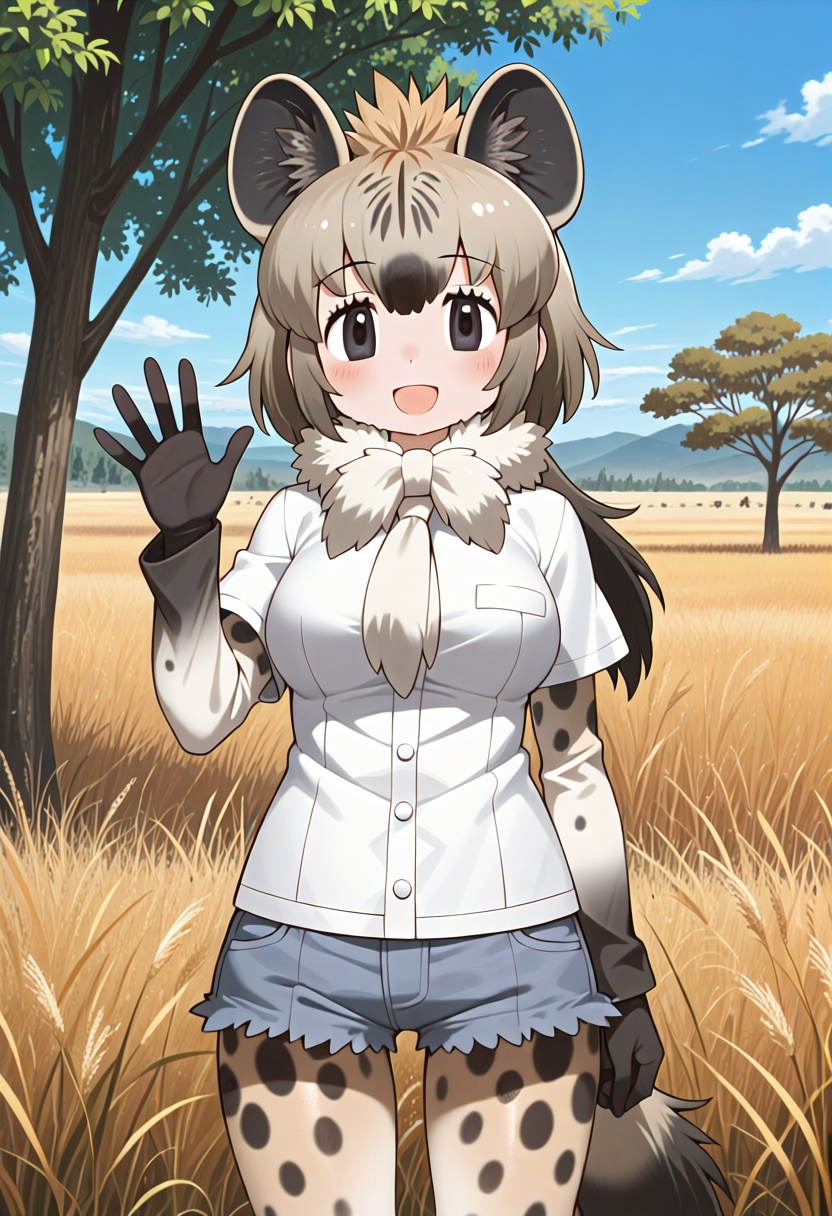 anime screenshot,  kemono friends,  outdoors on Tensor.Art