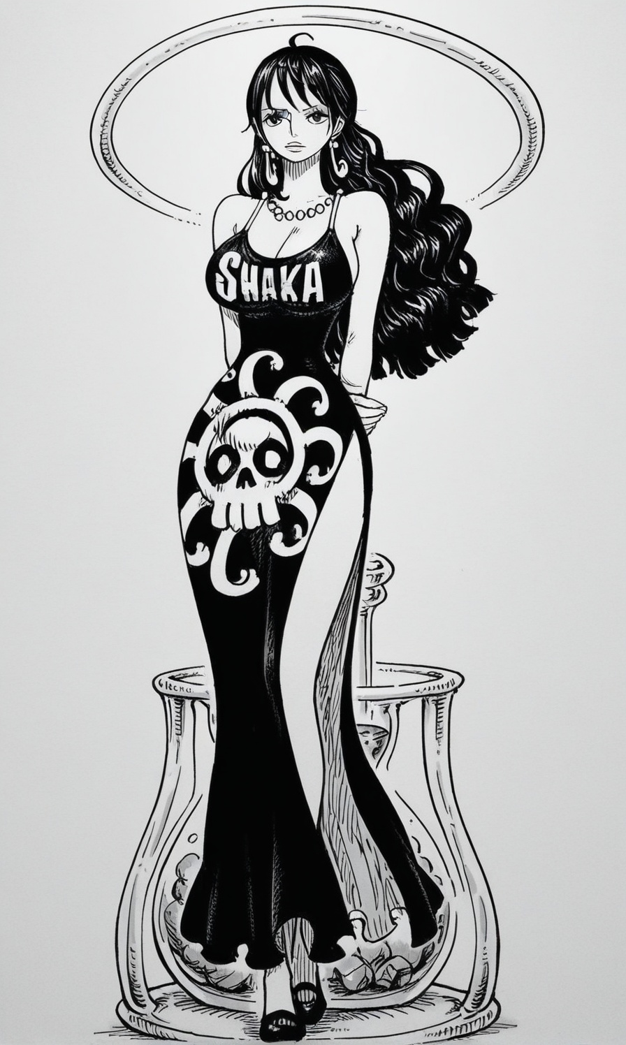 1girl,  Shakuyaku\(One Piece\),  solo on Tensor.Art
