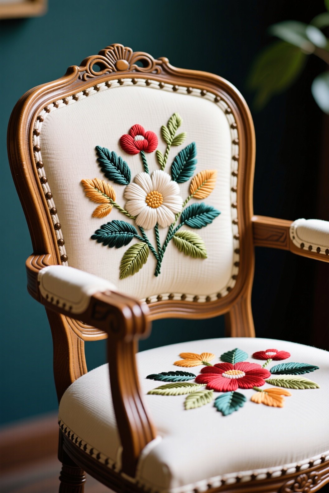 embroidery,  1chair on Tensor.Art