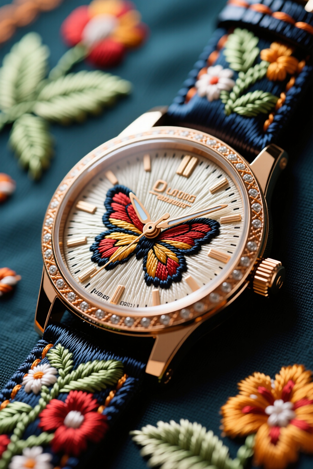 embroidery,  1watch on Tensor.Art