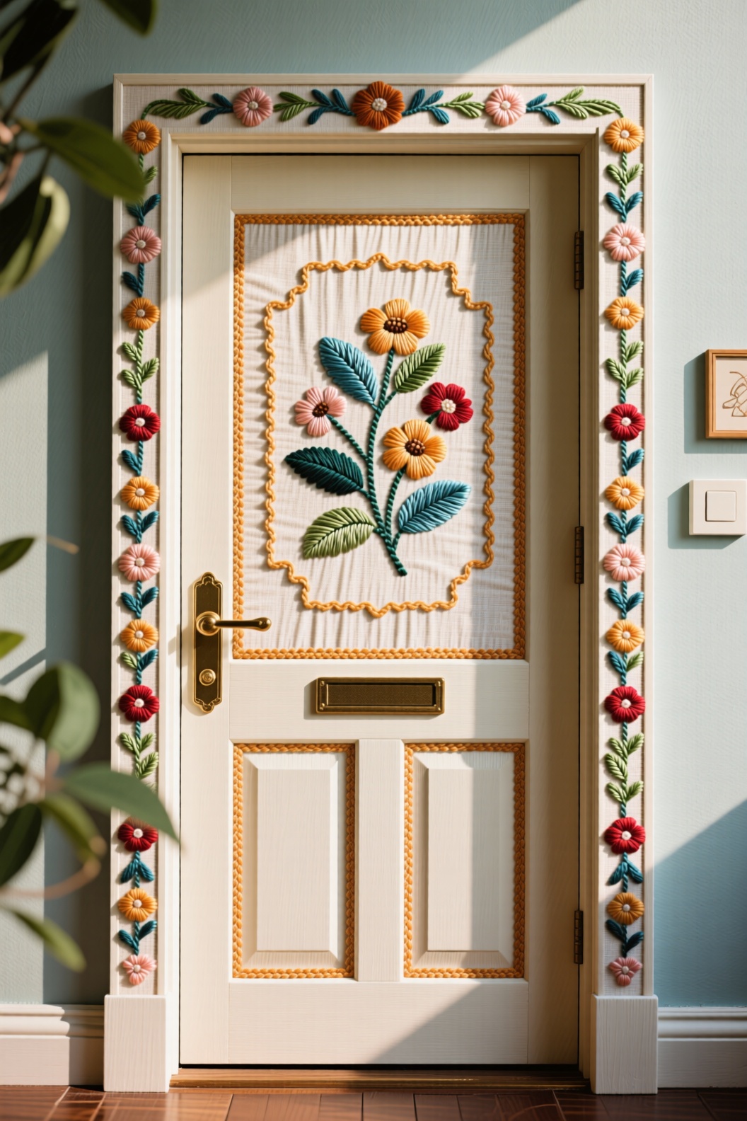 embroidery,  1door on Tensor.Art