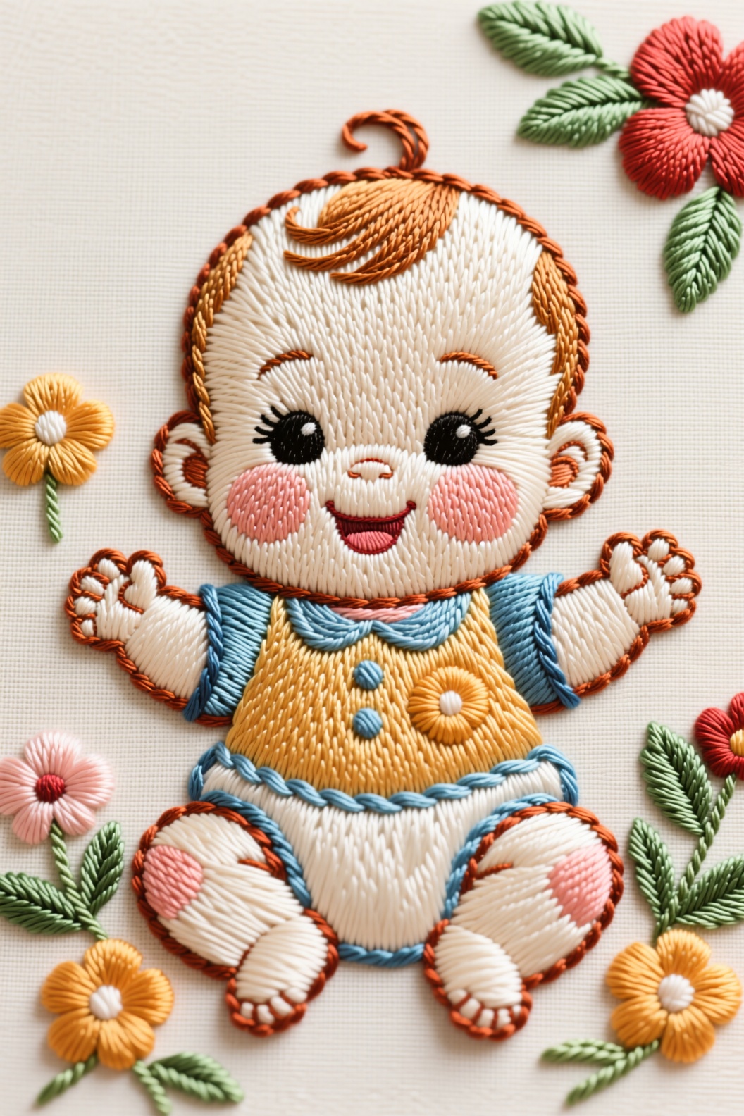 embroidery,  1baby on Tensor.Art