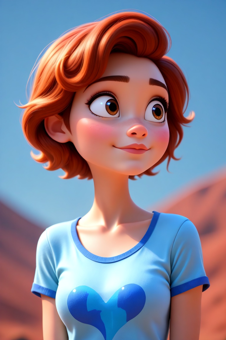 pixar. 1girl,  upper body on Tensor.Art