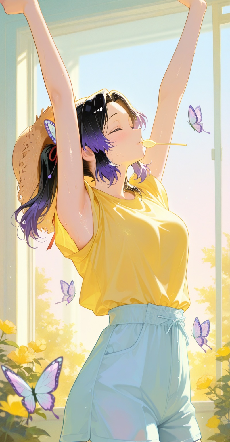 anime girl,  masterpiece,  very aesthetic on Tensor.Art