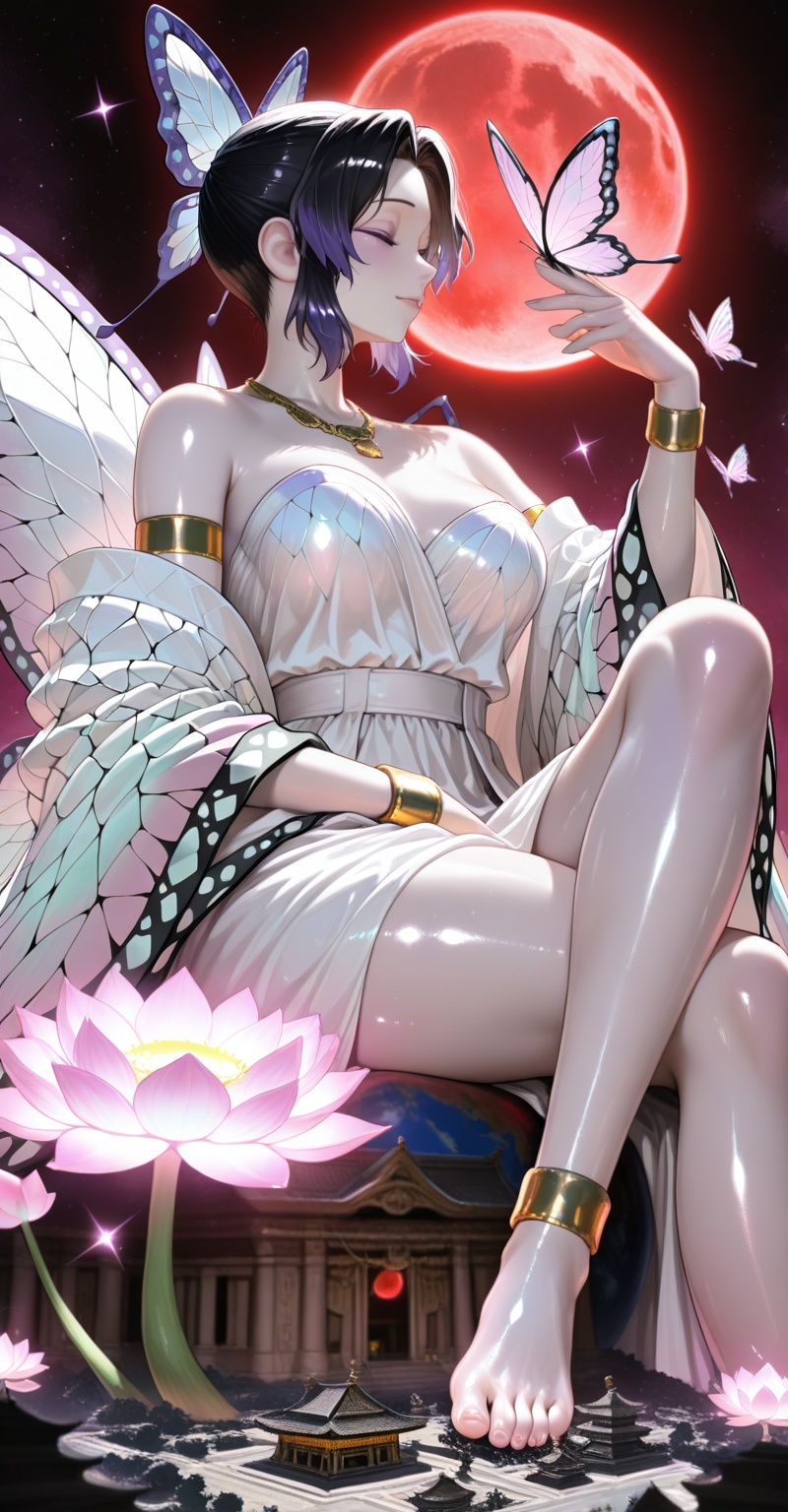 1girl,  Kochou Shinobu,  goddess on Tensor.Art