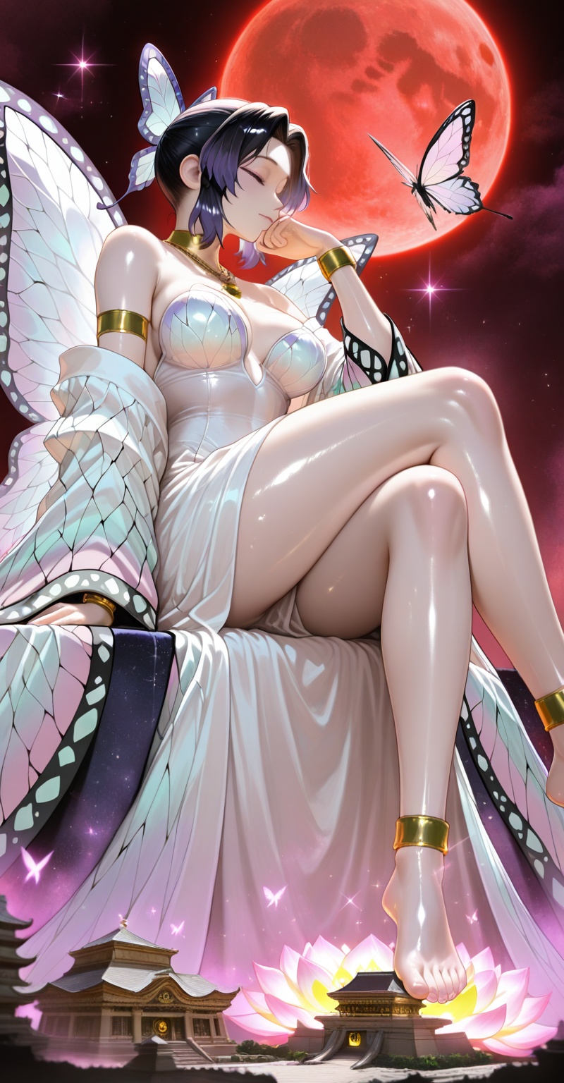 1girl,  Kochou Shinobu,  goddess on Tensor.Art