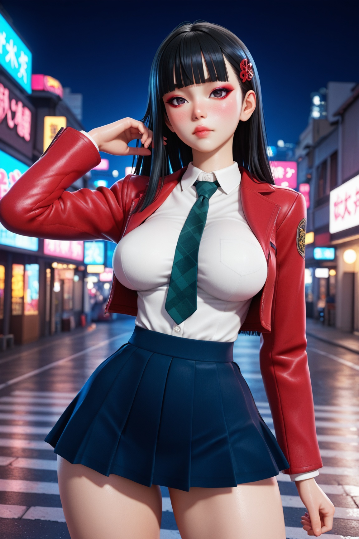 1girl,  solo,  japanese girl on Tensor.Art