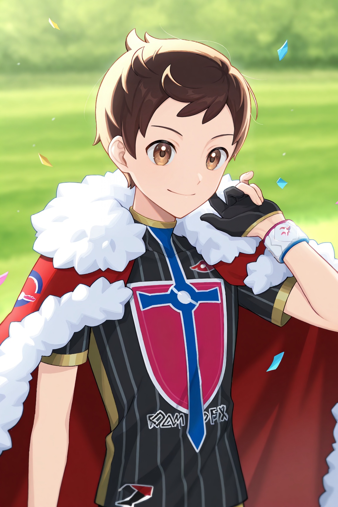 victor,  brown eyes,  brown hair on Tensor.Art