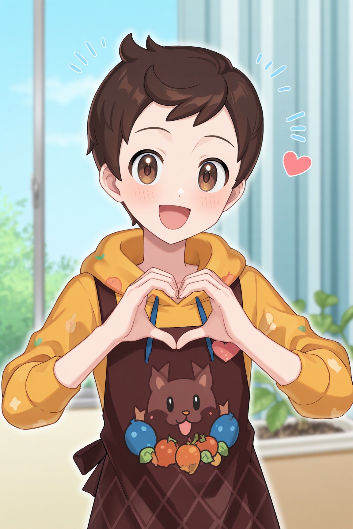 victor,  brown hair,  brown eyes on Tensor.Art