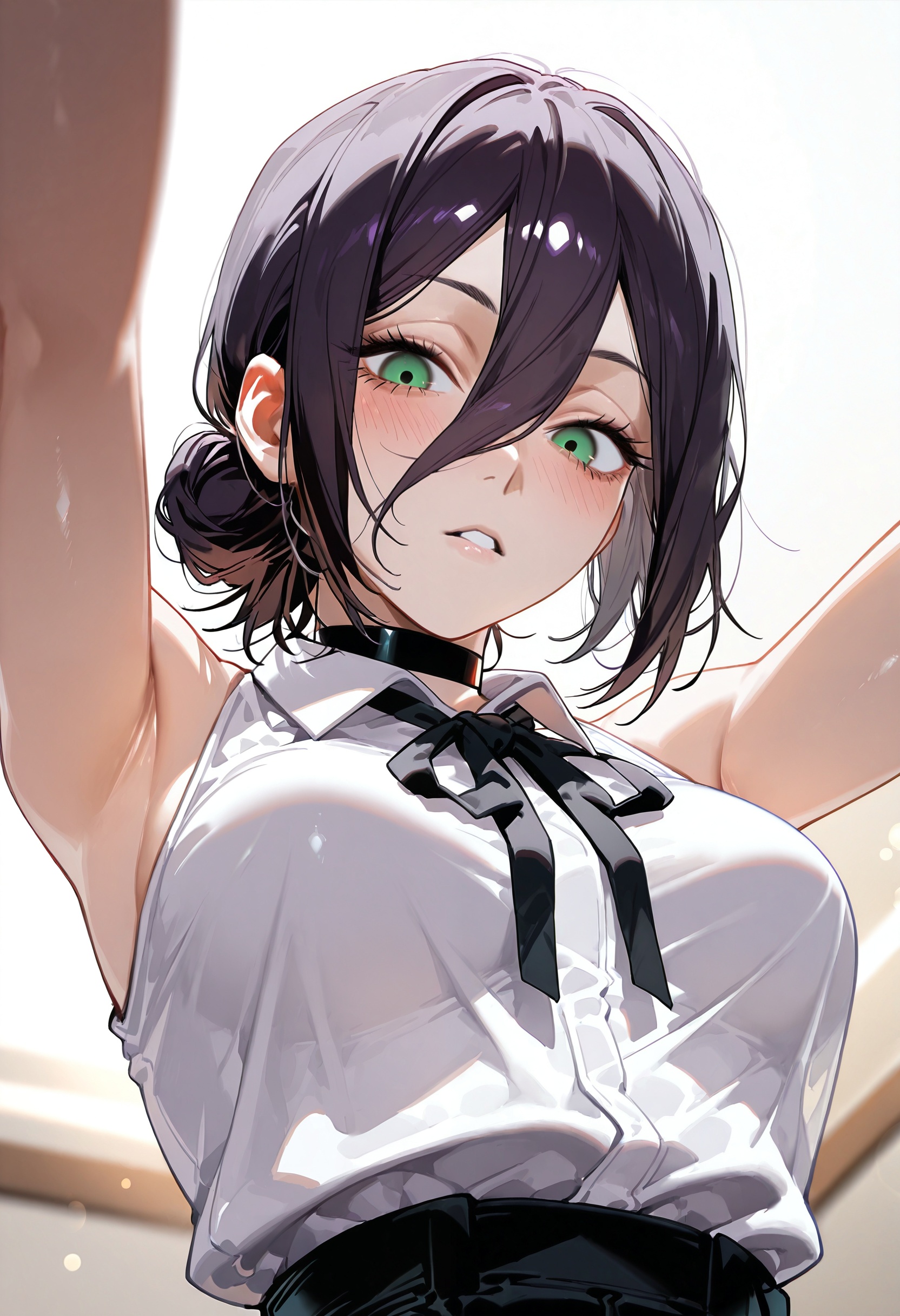 1girl,  solo,  reze (chainsaw man) on Tensor.Art