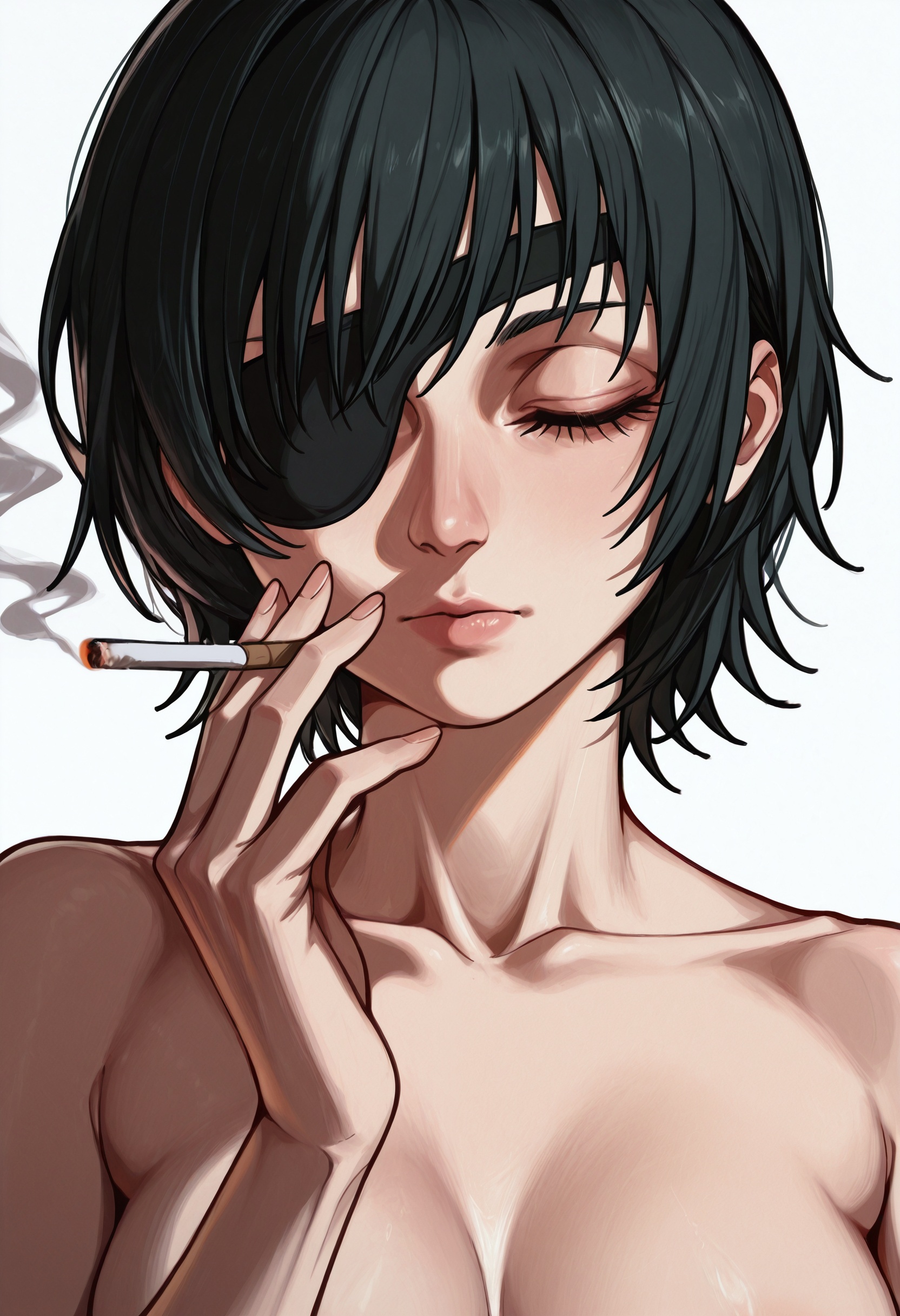 1girl,  solo,  himeno (chainsaw man) on Tensor.Art