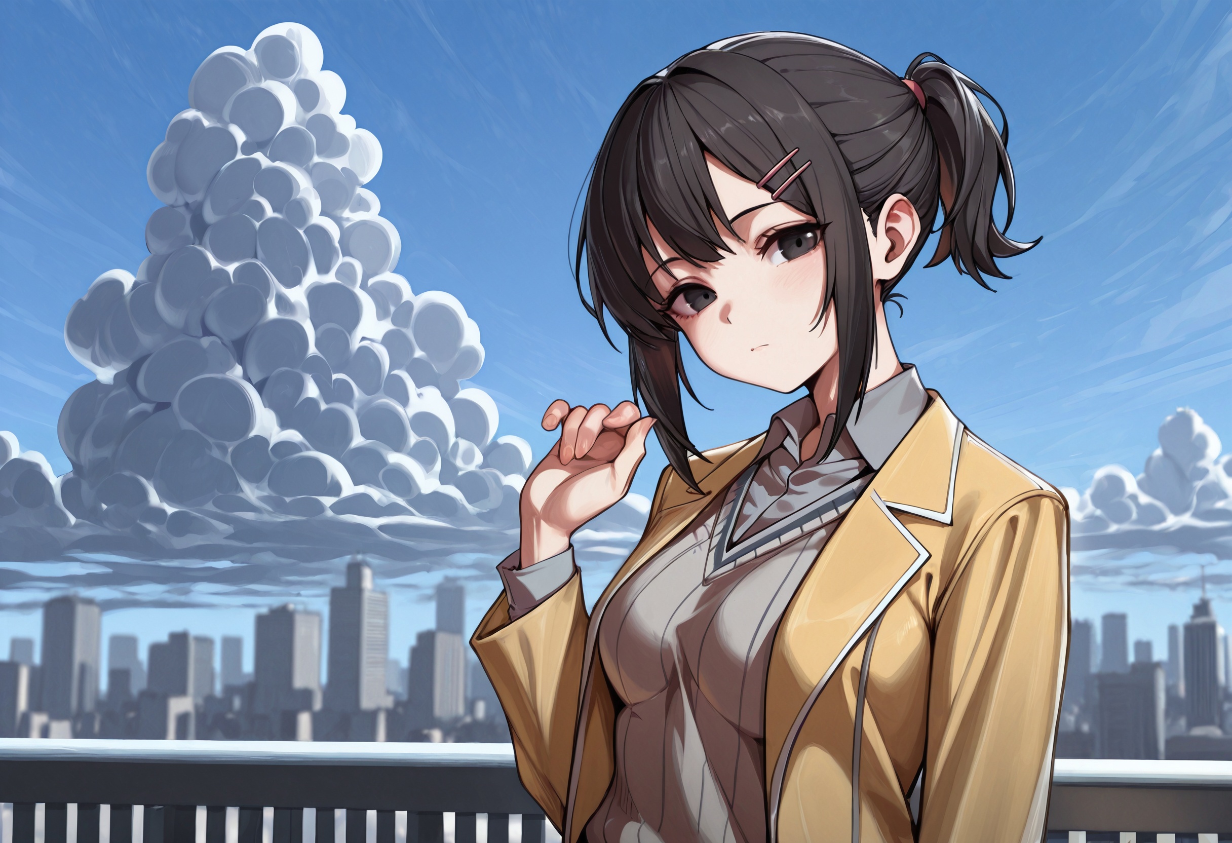 1girl,  solo,  head tilt on Tensor.Art