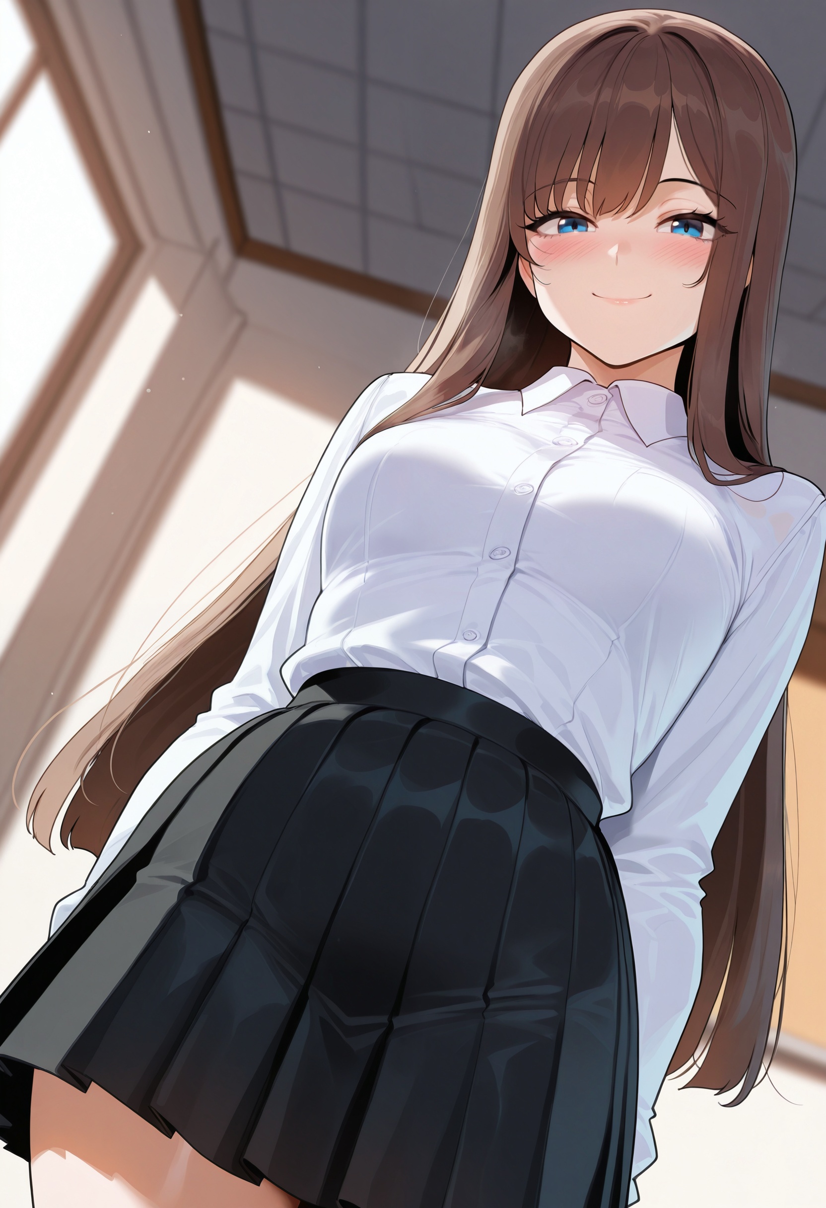 1girl,  solo,  depth of field on Tensor.Art