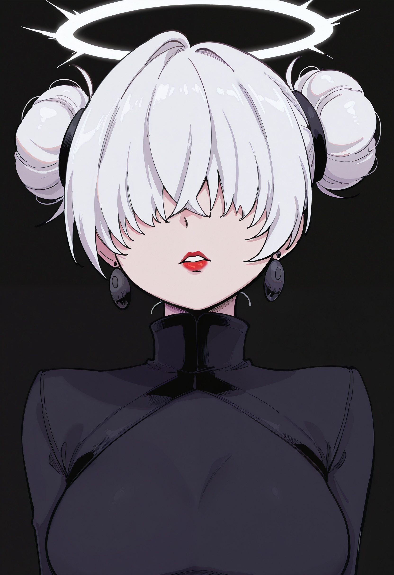 1girl,  solo,  breasts on Tensor.Art