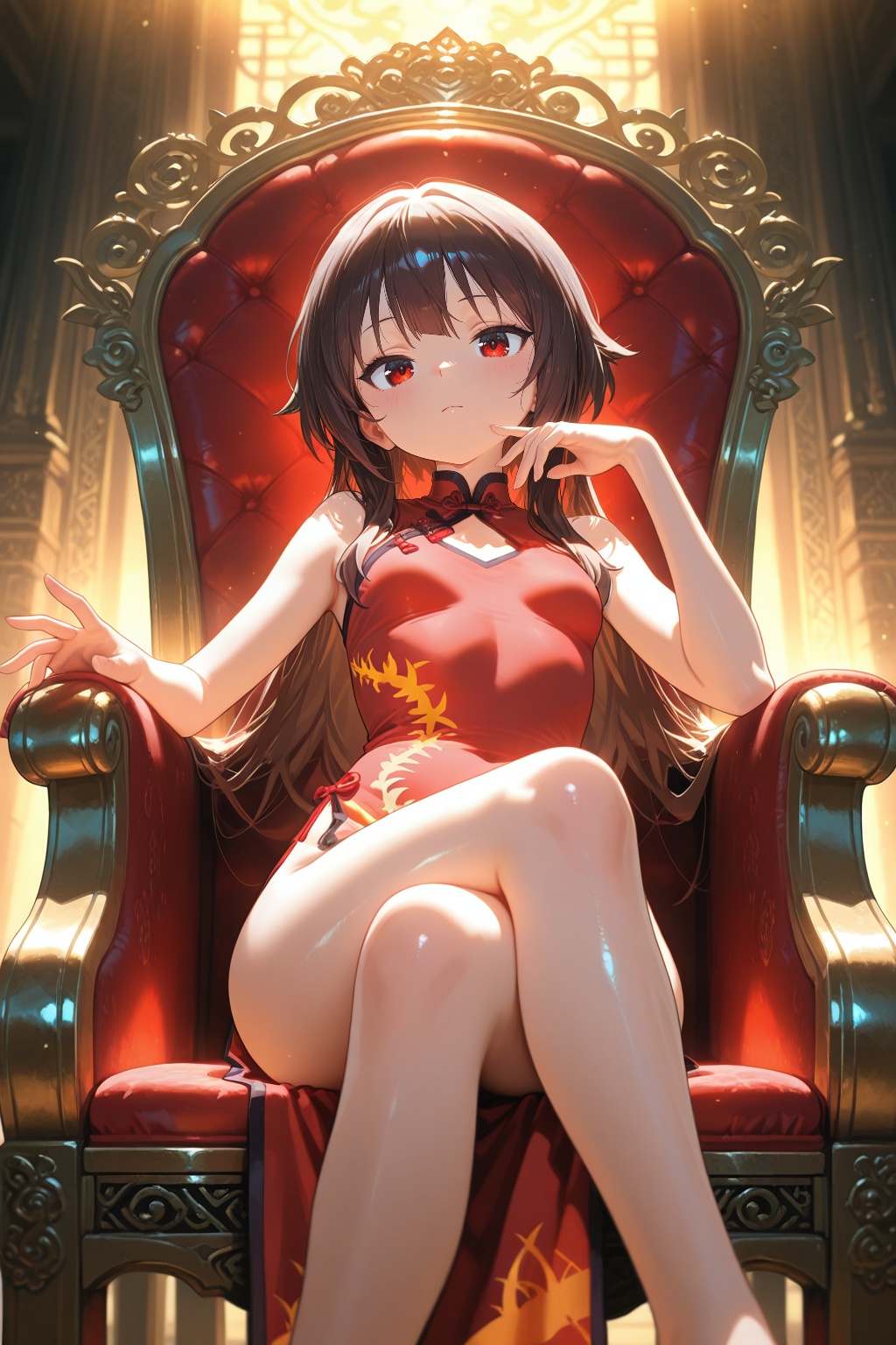 1girl,  Megumin,  solo on Tensor.Art