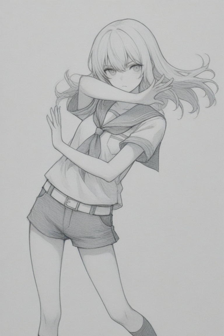 wild_assistant_pose,  1girl on Tensor.Art