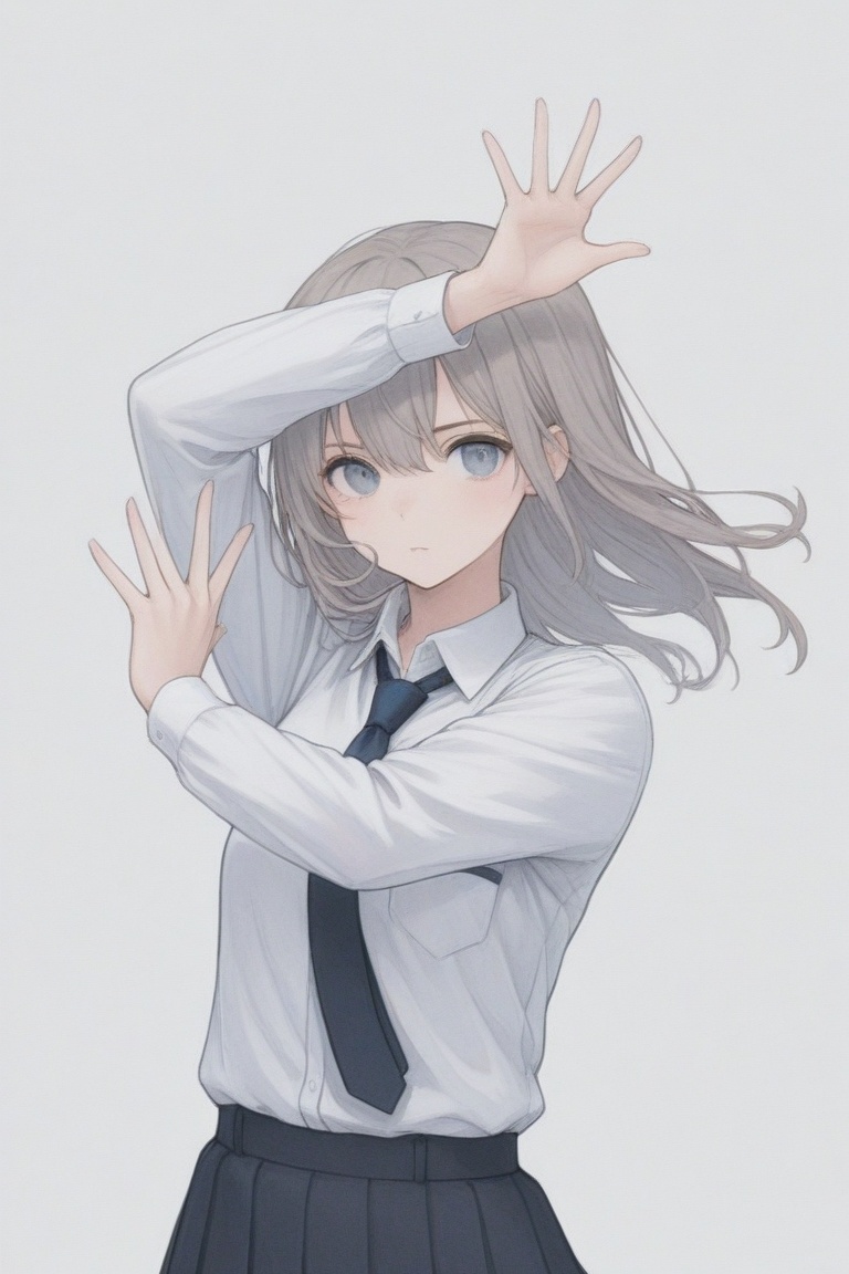 wild_assistant_pose,  1girl on Tensor.Art